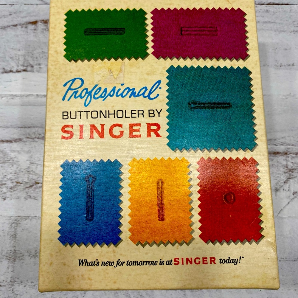 Vintage Singer Button hole maker 🪡🧵